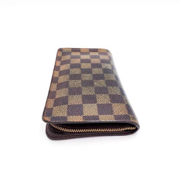 LOUIS VUITTON Damier Porte Unique Palm Beach Zip-Around Designer Long Wallet - Picture 5 of 8